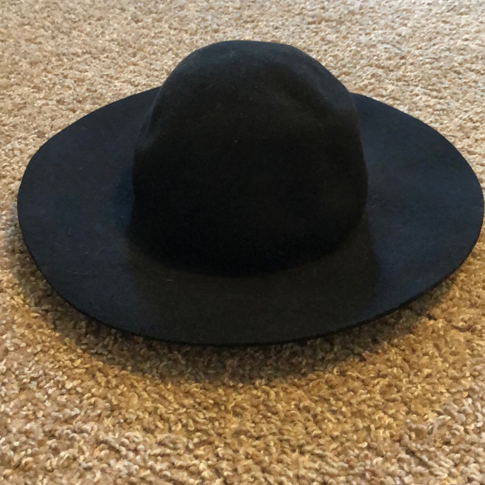 H&M black floppy hat